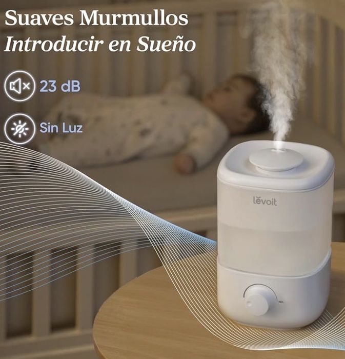 Umidificator de aer LEVOIT cu umplere superioară pentru bebeluși