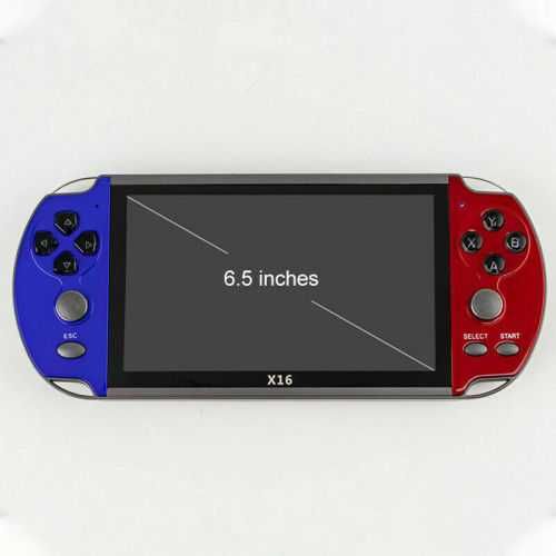 PSP X16 6.5" Игрова тв конзола с 30000+ игри Nintendo Sega ps4