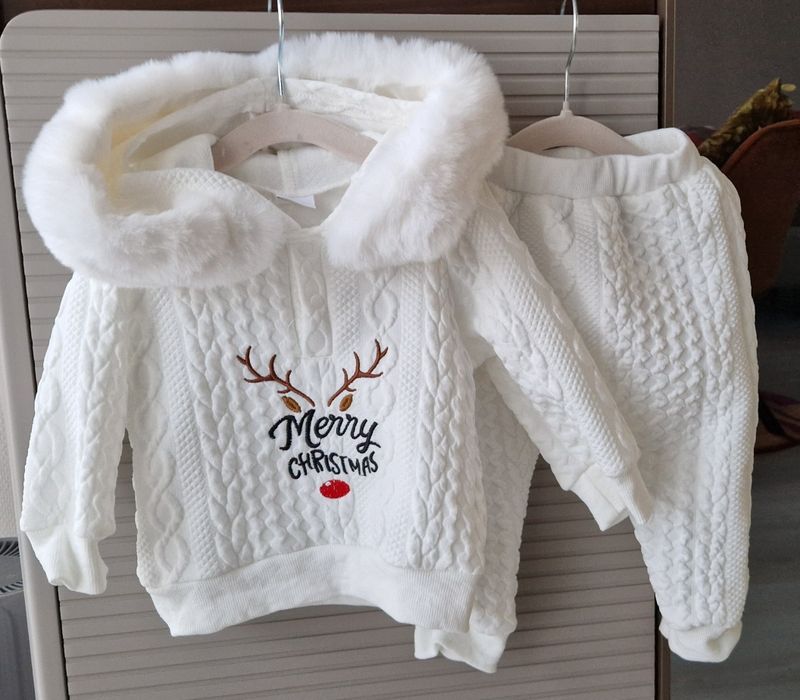 Детски коледен комплект 3-6 месеца