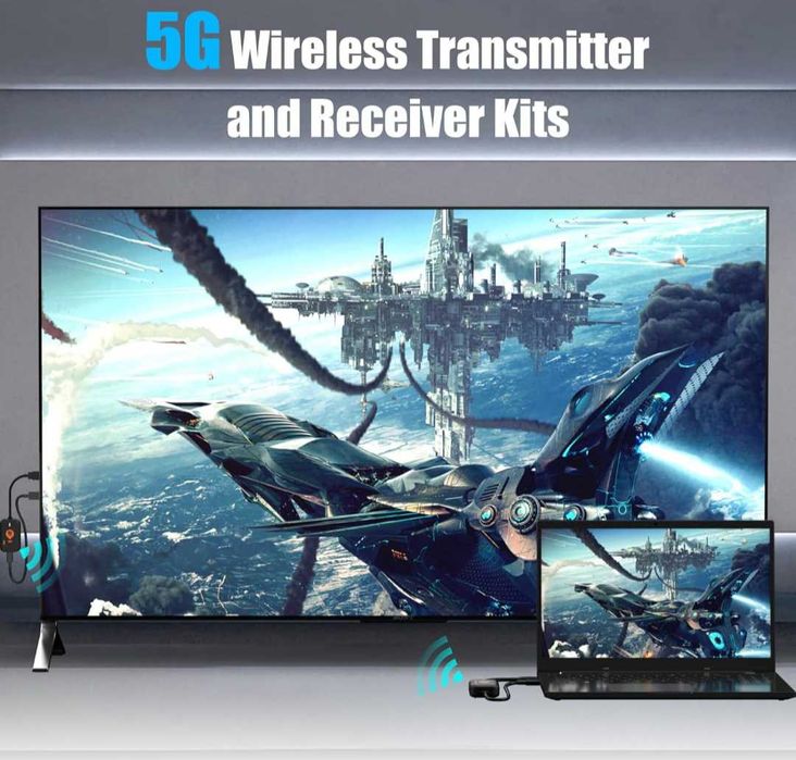 Безжичен HDMI удължител предавател приемник аудио видео сигнали до 30м