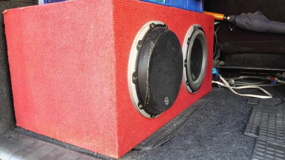 Vand cutie subwoofer auto MDF