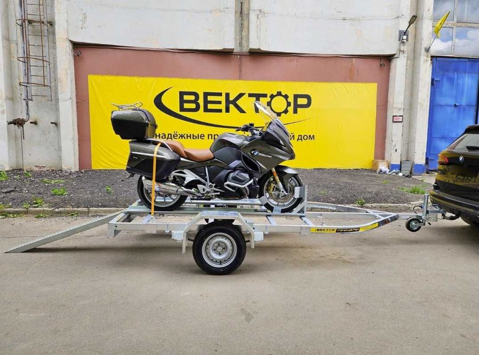 Прицеп  ВЕКТОР 81012 Мото, рассрочка Каспий, РБК