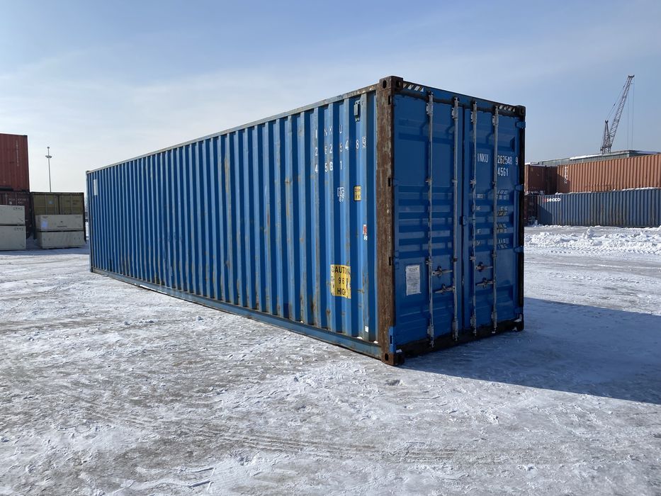 Контейнера 40 футовые МОРСКИЕ 2,9 HQ в ИДЕАЛЬНОМ Состоянии ОСАКАРОВКЕ