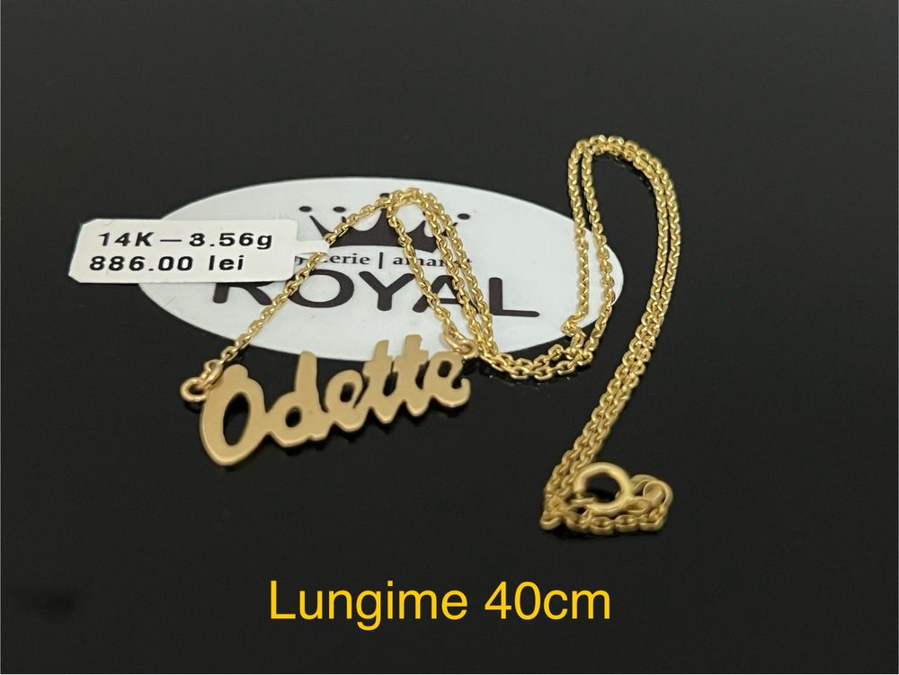 Bijuteria Royal CB : Lant aur 14k dama 3,56gr lungime 40cm