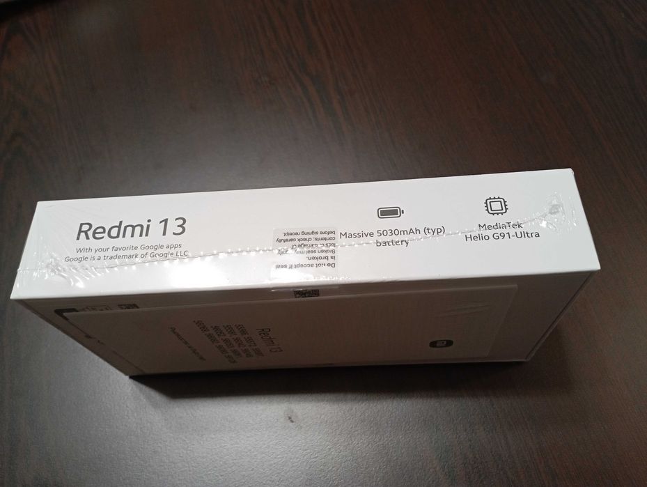 Нов Xiaomi Redmi 13 Черен