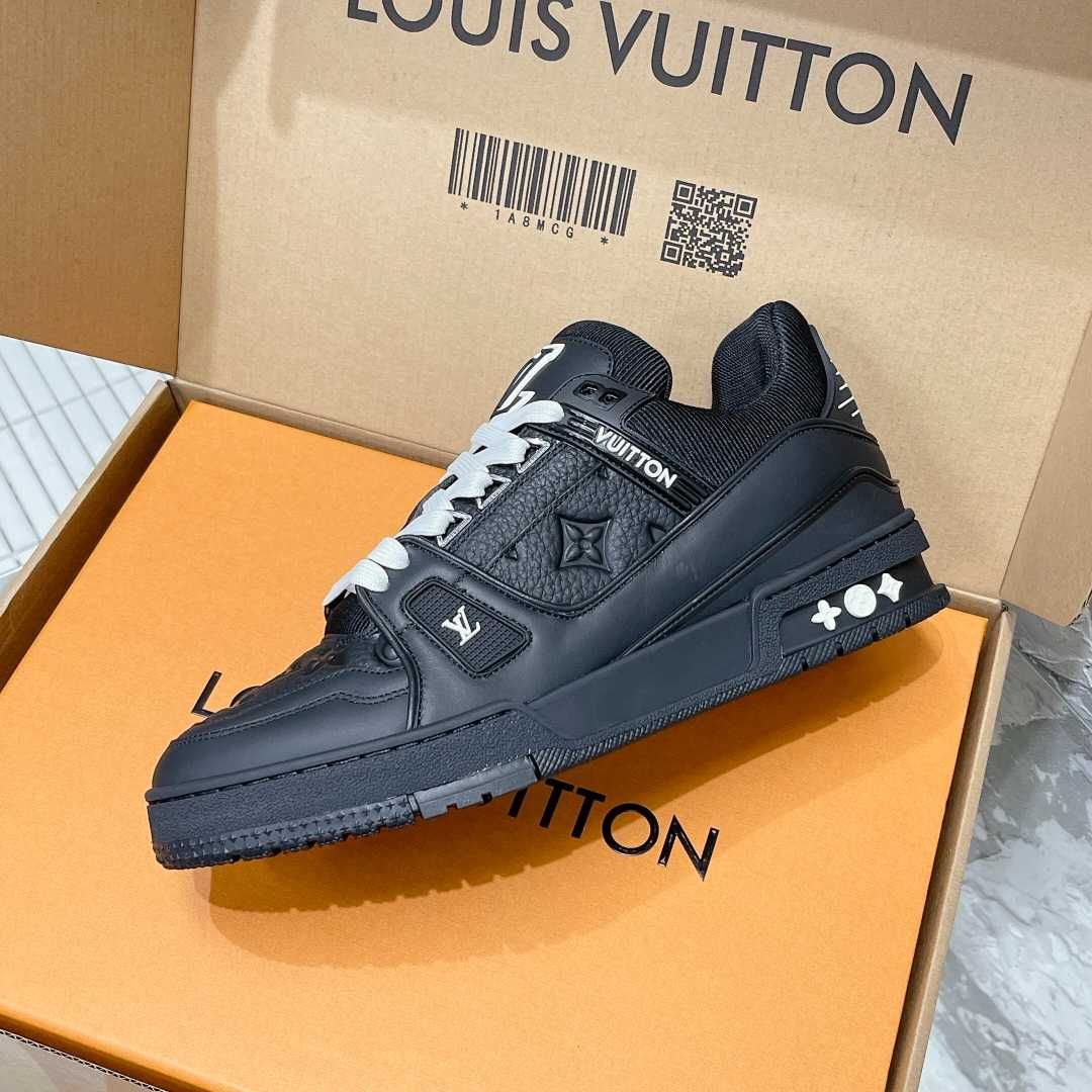 Adidasi Louis Vuitton trainer, negru, Unisex /marimi 35-45/ Premium