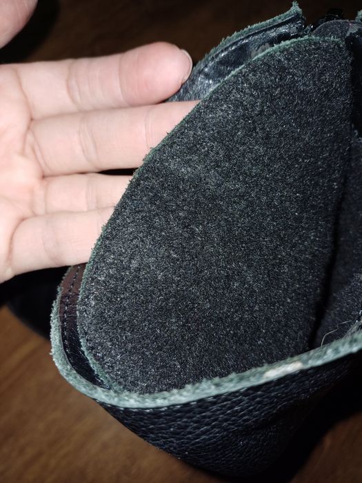 Ghete din piele naturală