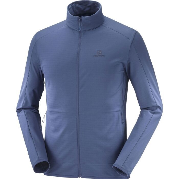 Salomon OUTRACK Full Zip Mid M, блуза, горнище, слой
