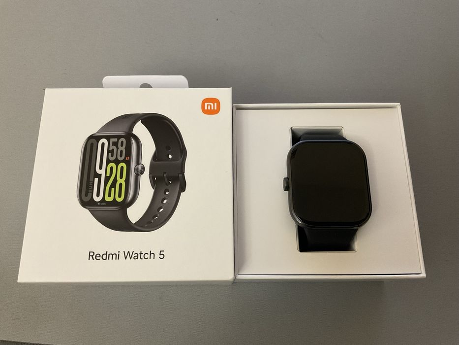 Смарт часовник Xiaomi - Redmi Watch 5, 46 mm, 2.07”, Obsidian Black