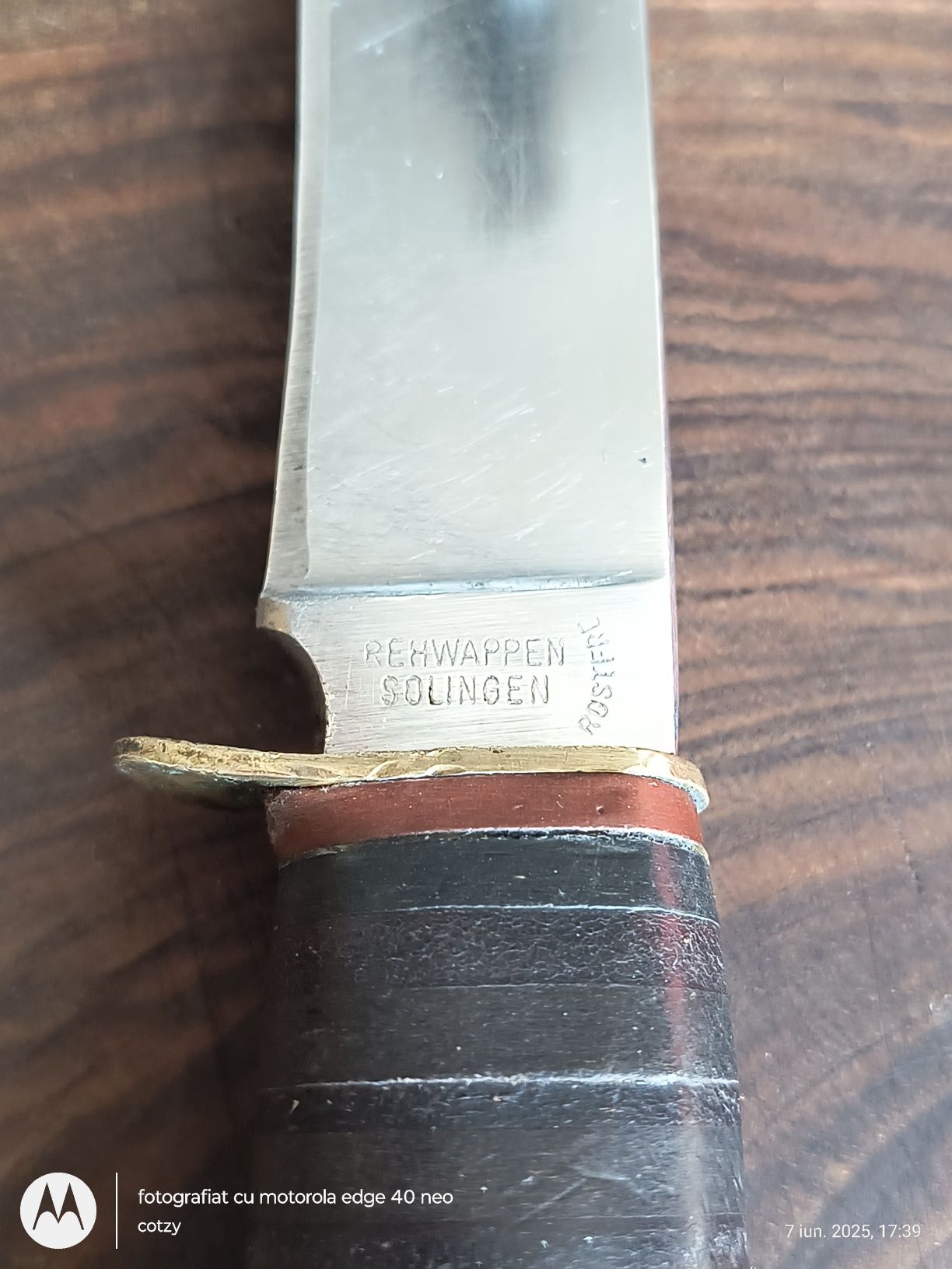 Cuțit vânătoare german Solingen