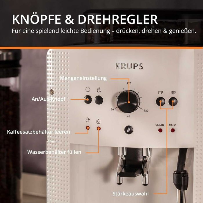 Кафеавтомат Krups Espresseria Arabica (EA810570) 1450W