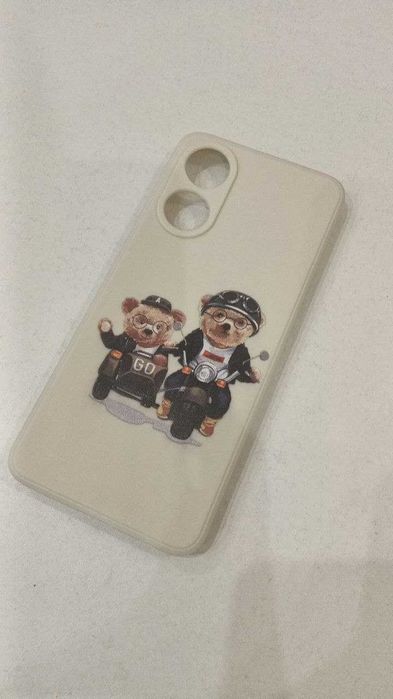 Чехол для OPPO A58 (4G/5G). Новый. Камера — два круглых модуля.