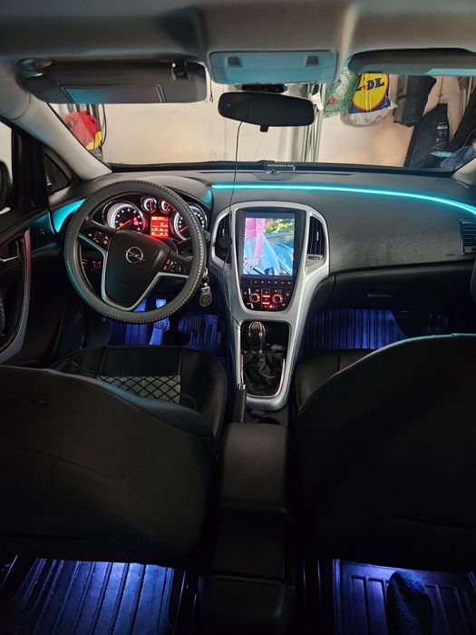 Opel astra J cu instalație GPL