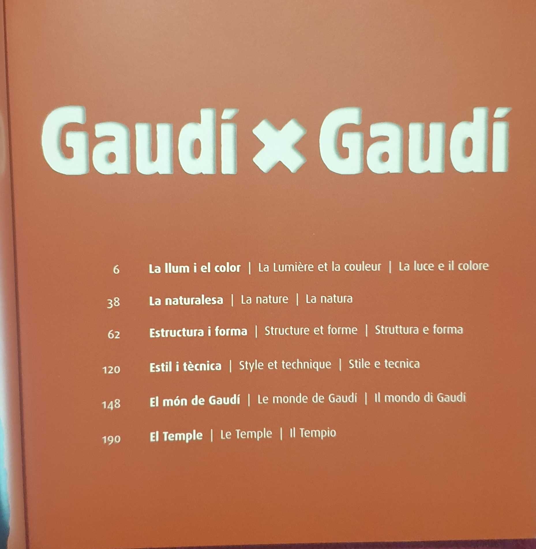 Гауди - философия и произведения /  Gaudí x Gaudí