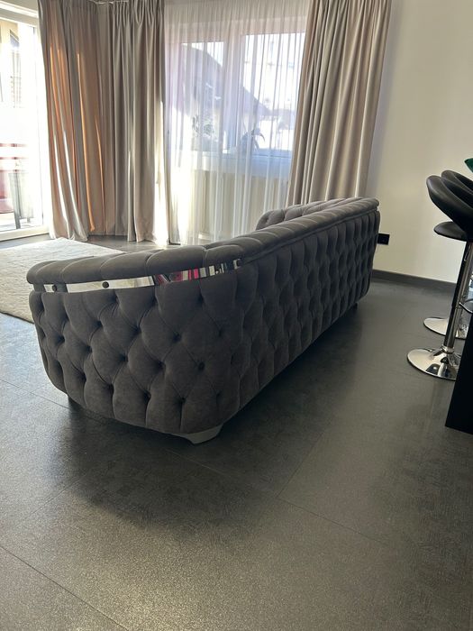 Canapea chesterfield , 3  locuri