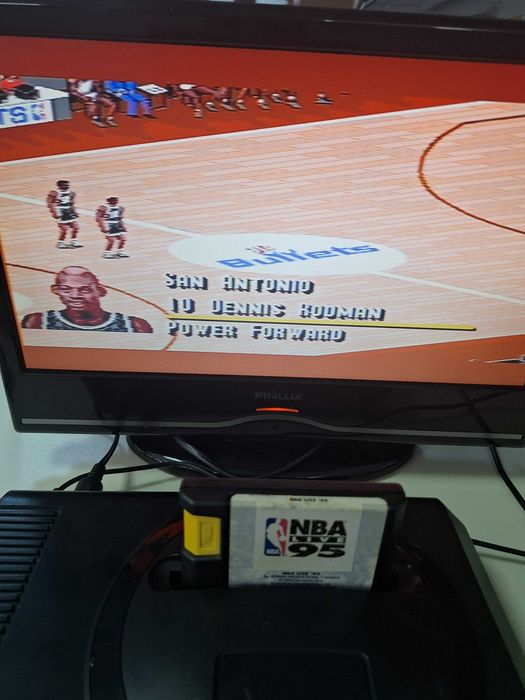 NBA Live 95 caseta discheta clasica Sega Mega Drive Genesis