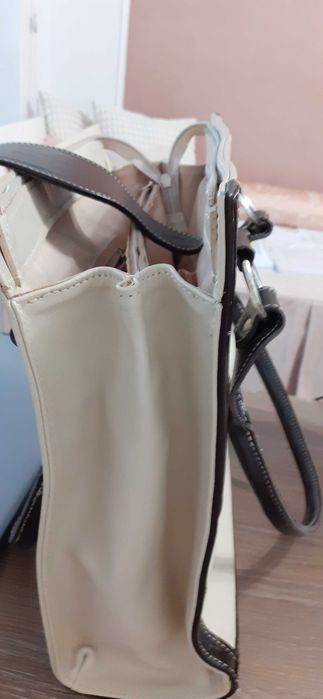 geanta piele noua