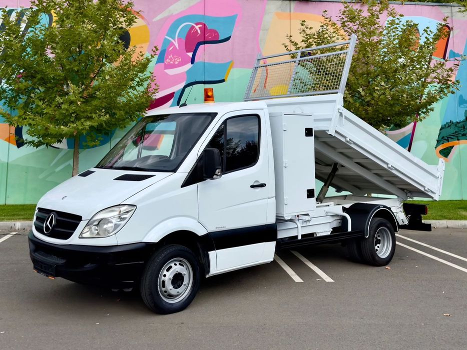 Mercedes-Benz Sprinter 511 Basculabil 5T detarat 3.5T, Cat B, Euro 4, Clima, stare impecabilă