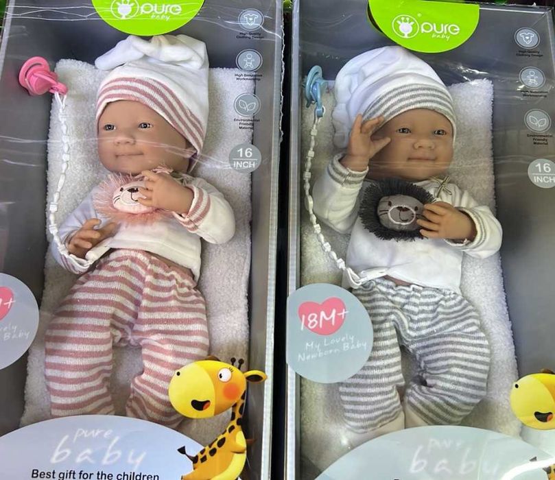 Реалистично бебе с реални размери 48см