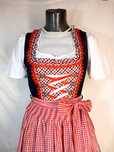 Dirndl nr 36-38 Rochie bavareza austriacă tiroleza Sarafan Oktoberfest