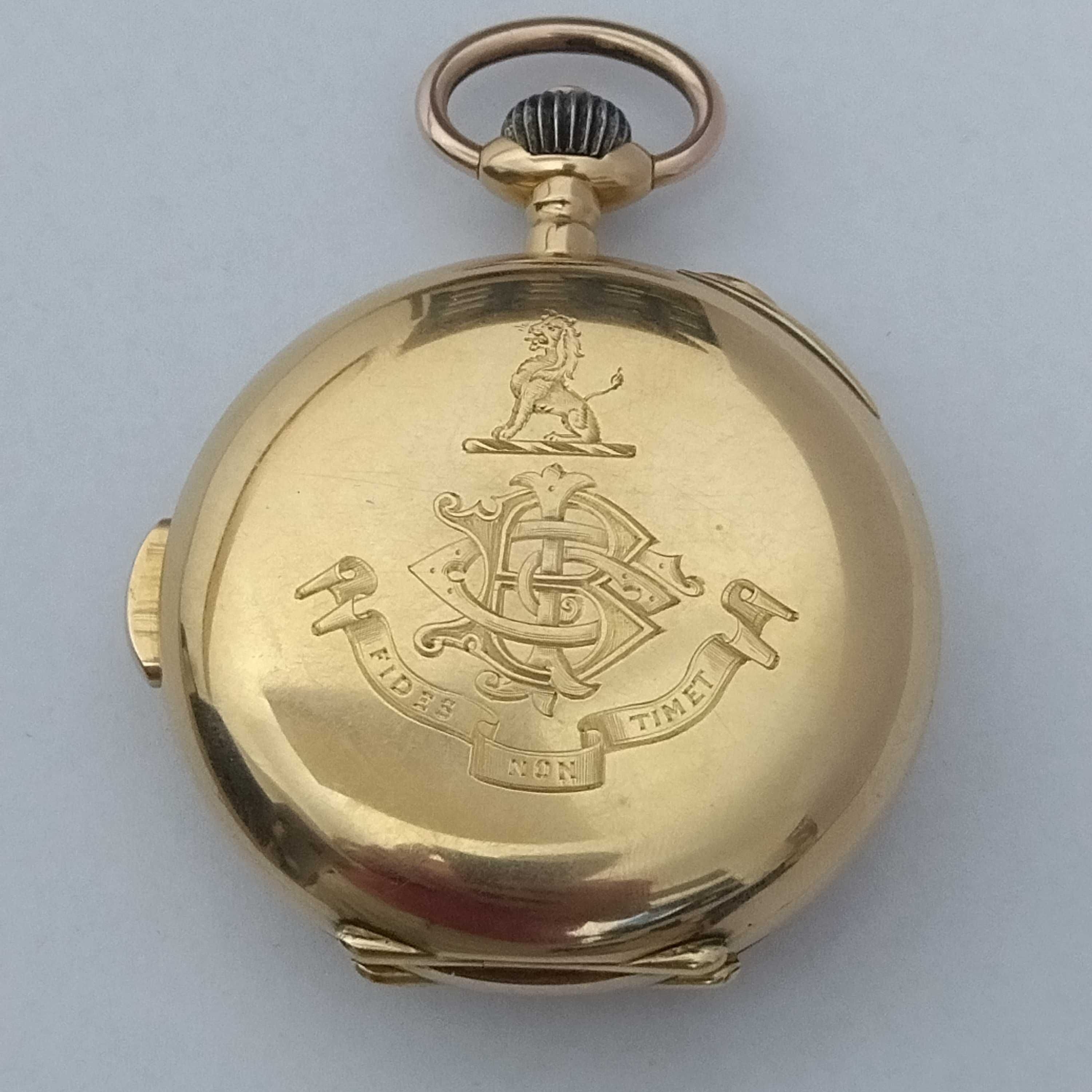 INVICTA 18k джобен,репетир,Хронограф,Half Hunter,Minute Repeater,Chono