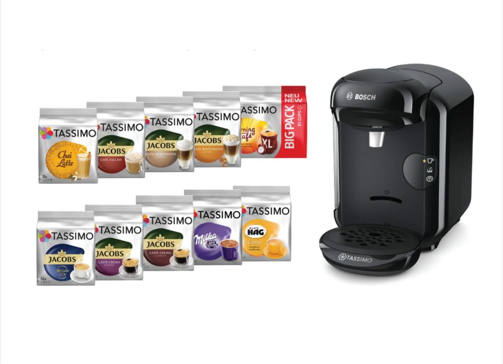 Espressor Bosch Tassimo Vivy alb