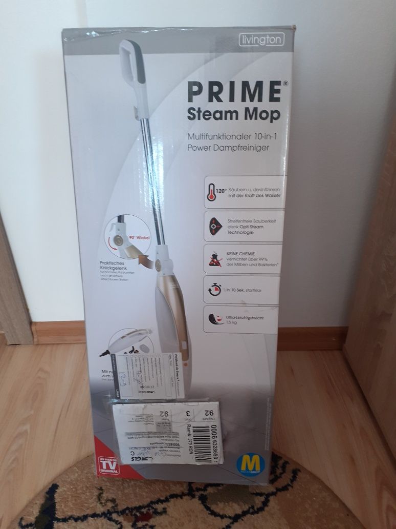 Mop cu aburi PRIME STEAM MOP