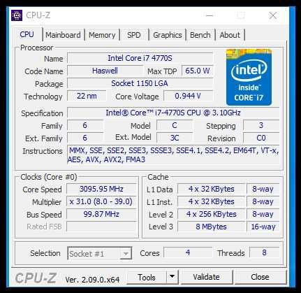 Kомпютър HP Intel® Core i7-4770S 16gb SSD GeForce GT 640