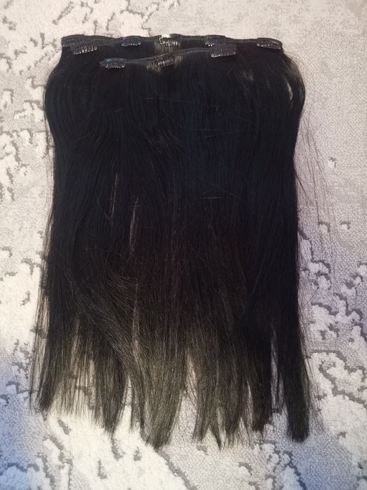 Екстеншъни за коса 100% Естествен