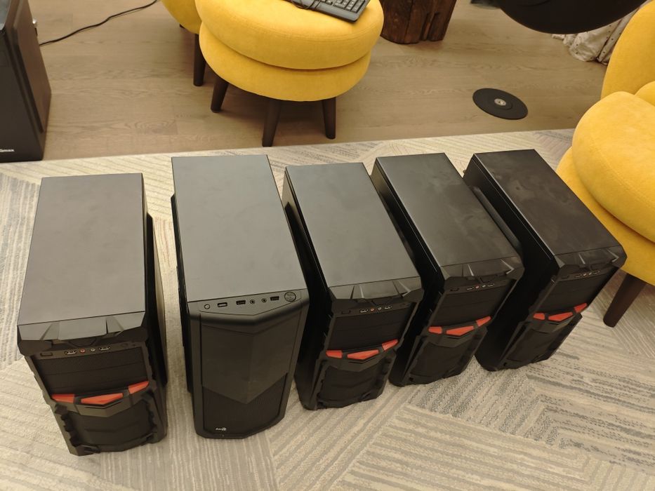 Продам офисные компьютеры 6 штук. Полностью рабочие.