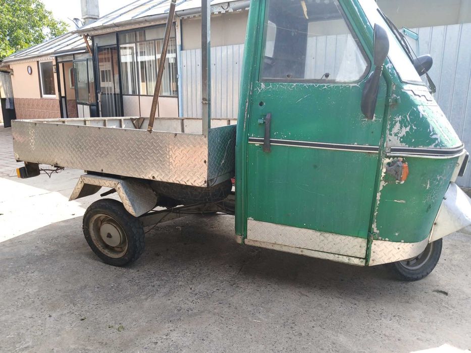 Piagio Ape 50 inmatriculat primarie.