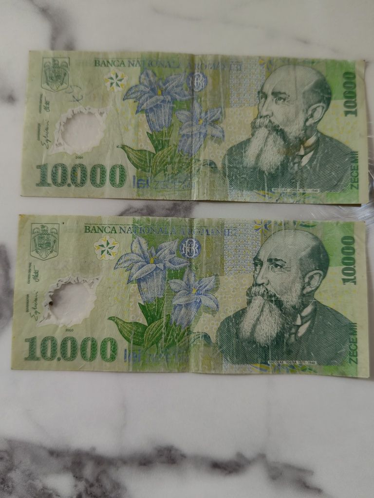 Bacnote 10.000lei Anul 2000