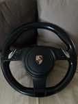 Volan negru Porsche Cayenne/Panamera/etc