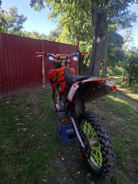 Vând ktm sx 450 4t  din anul 2007