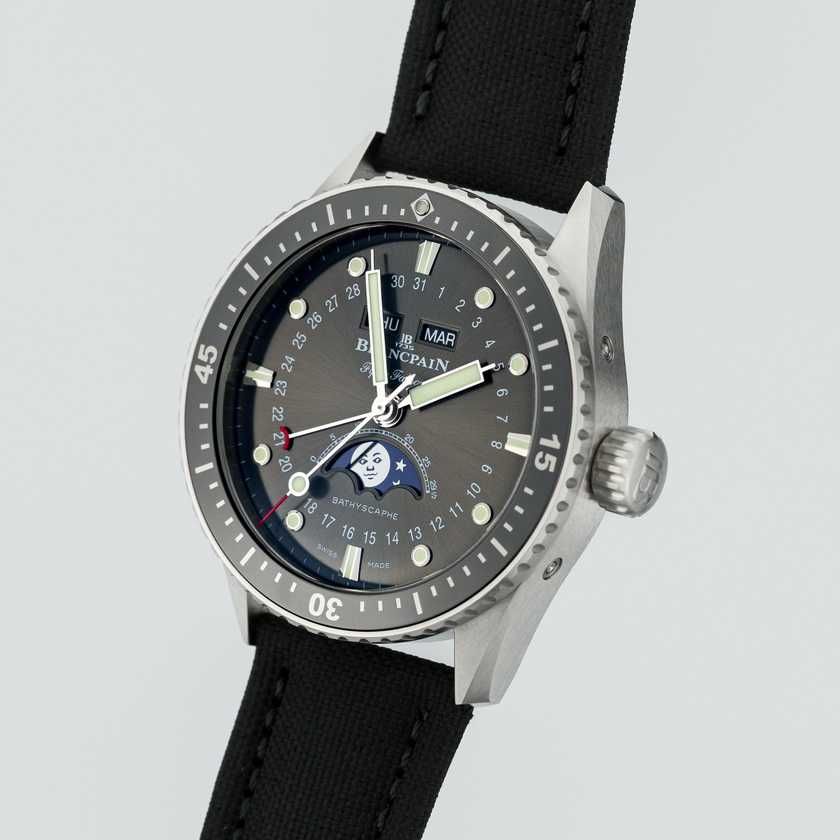 Blancpain Fifty Fathoms Bathyscaphe Complet Phases de Lune
