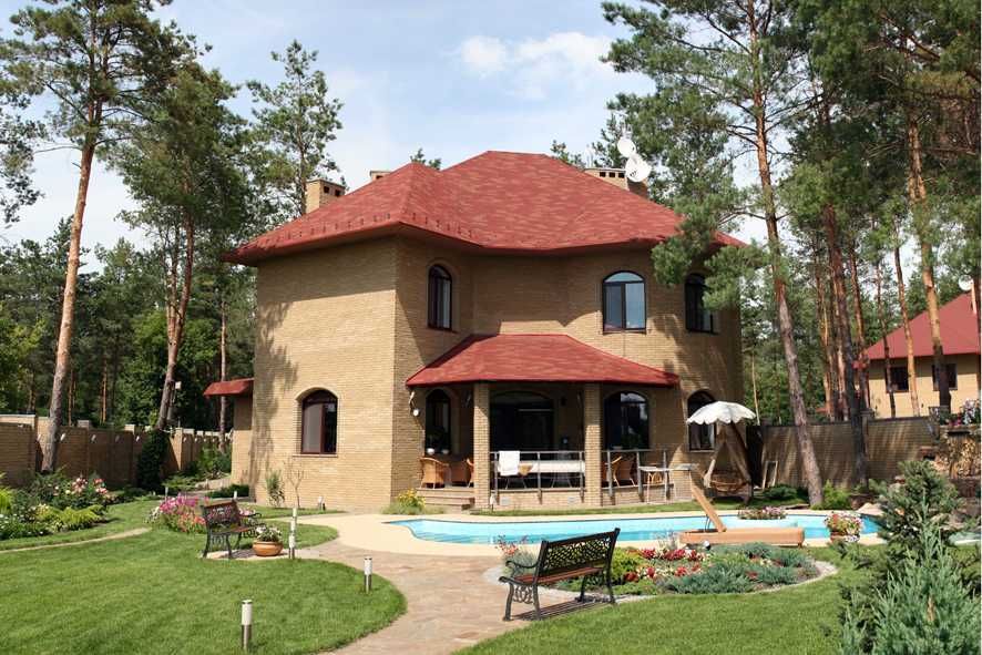 Кровля Гибкая черепица мягкая кровля ОНДУЛИНН Крыша катепал тегола