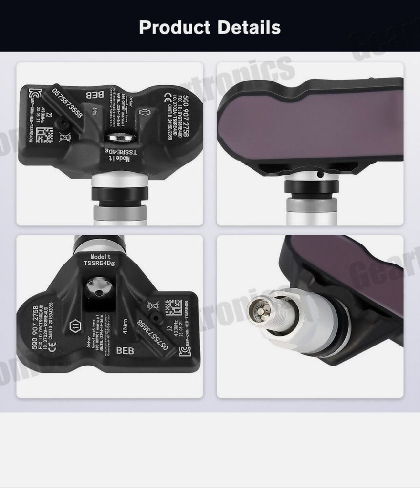 Senzori Presiune Roti Anvelope Porsche Audi A4 A5 A6 Q5 Q7 Skoda Vw