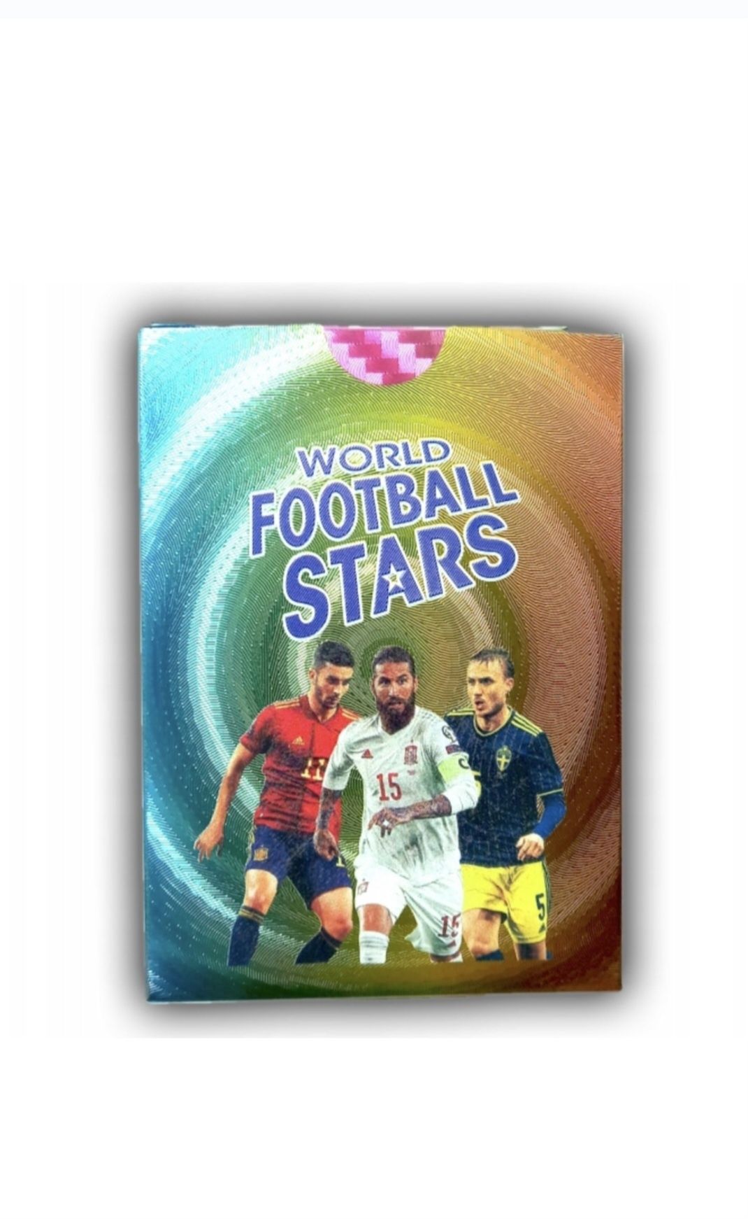 Set 55 cartonase multicolor golden Fotbalisti - World Football Stars