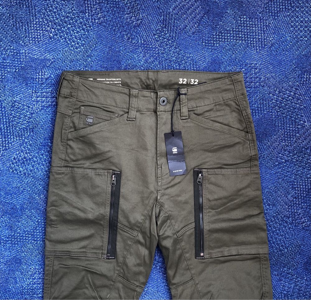 G-Star RAW Zip Pocket 3D Skinny Cargo Pants ОРИГИНАЛНИ мъжки карго пан