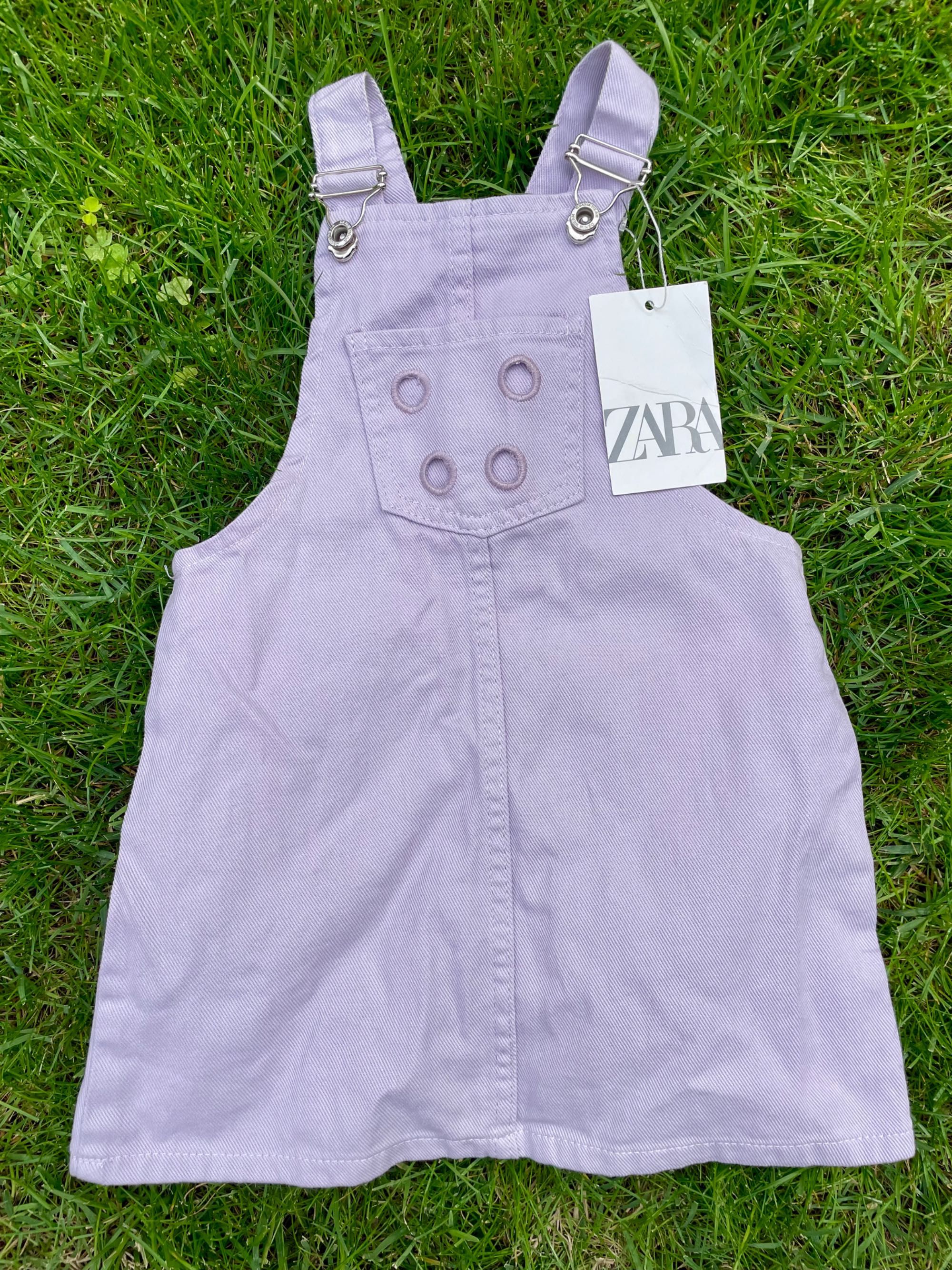 Детски дънков сукман Zara, 110 см