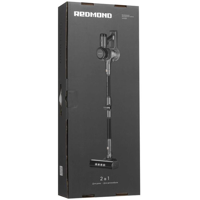 Пылесос вертикальный беспроводной Redmond VH1311 серый