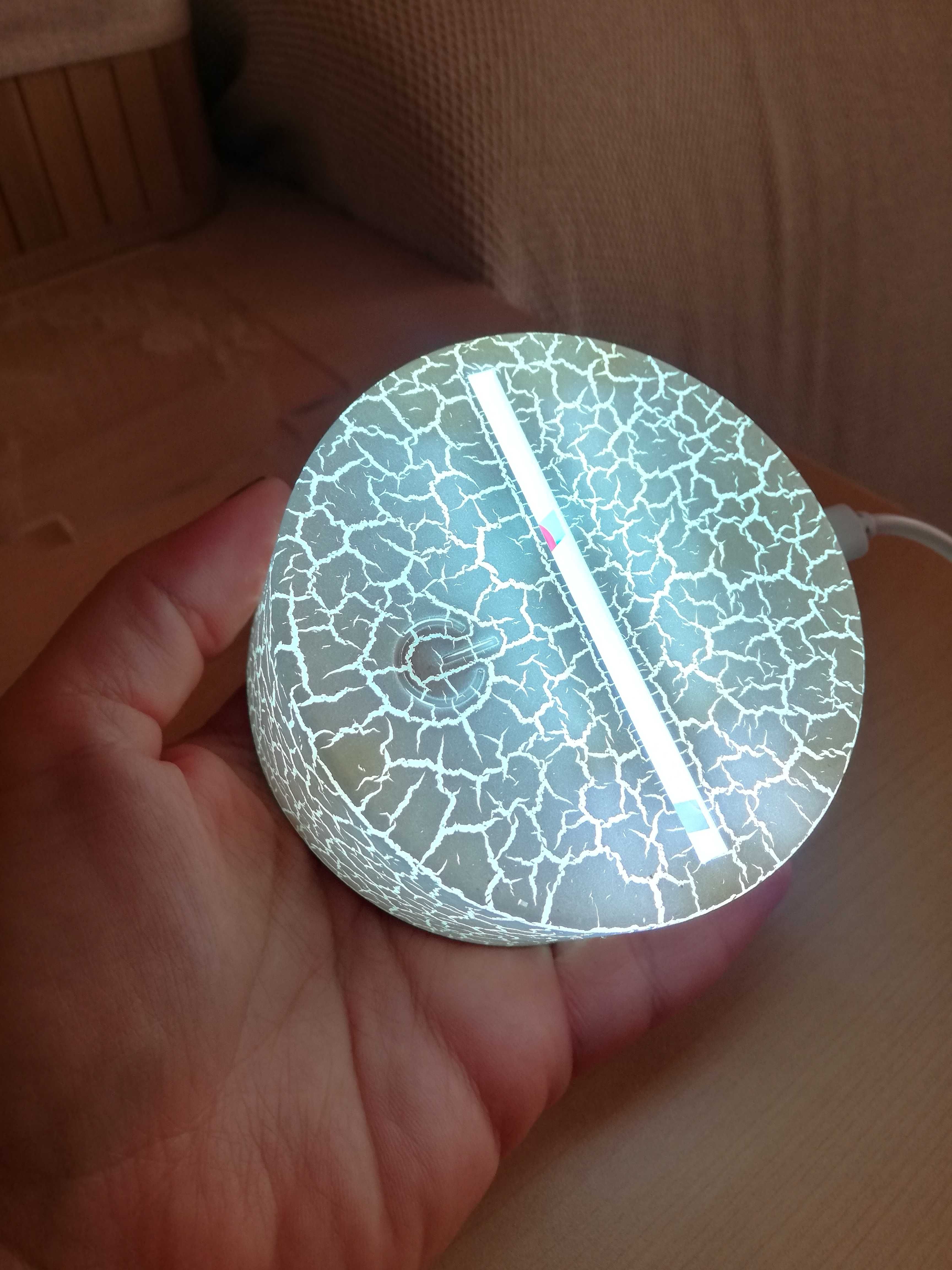 Декоративна нощна 3D Лампа с LED подсветка светлина
