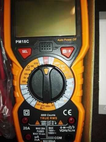 Мултицет, дигитален пийкметър, дигитален мултицет