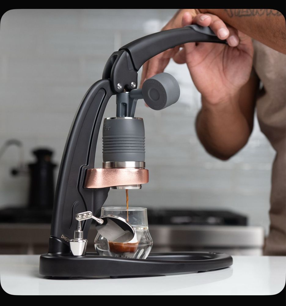 Профессиональная ручная эспрессо кофеварка Flair PRO3 espresso, черная
