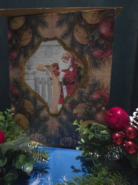 Ръчно изработени коледни къщички с късмети