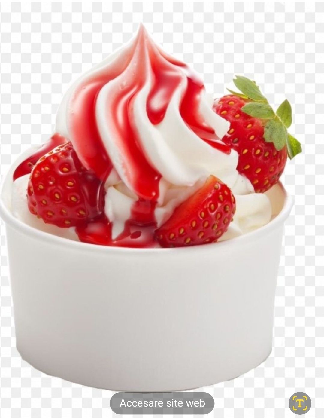 Premix / Praf pentru înghețată Yogurt, Zmeură, Căpșuni, Mango