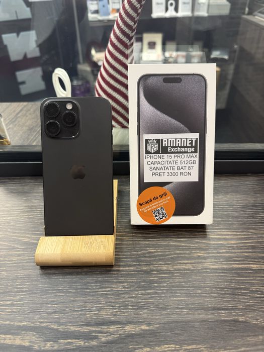 MrsAmanet: iphone 15 pro max 512 gb full box