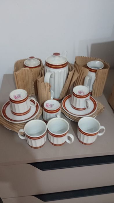 Set 15 piese serv de cafea ambalaj original