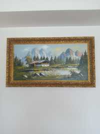 Картина с планински пейзаж