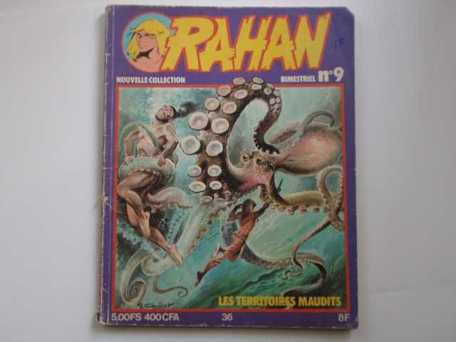комикс албуми "Рахан" от 70-те и 80-те години, Rahan